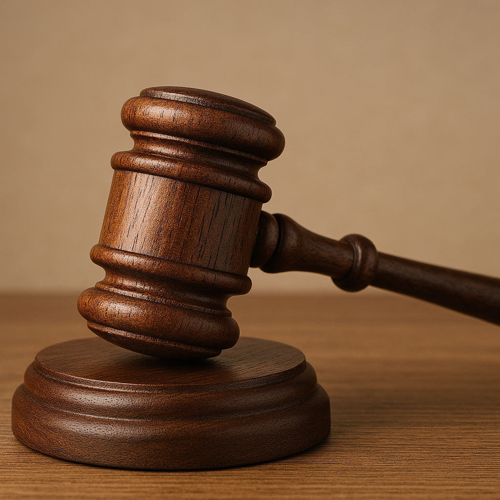 Gavel not used in Courts in UK